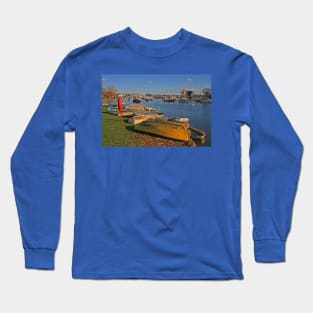 River Stour, Christchurch, January 2024 Long Sleeve T-Shirt